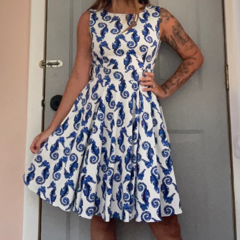 Seahorse dress